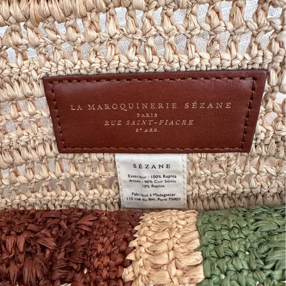 NWOT | Sézane FRANCISCO Basket Tote - Picture 8 of 10